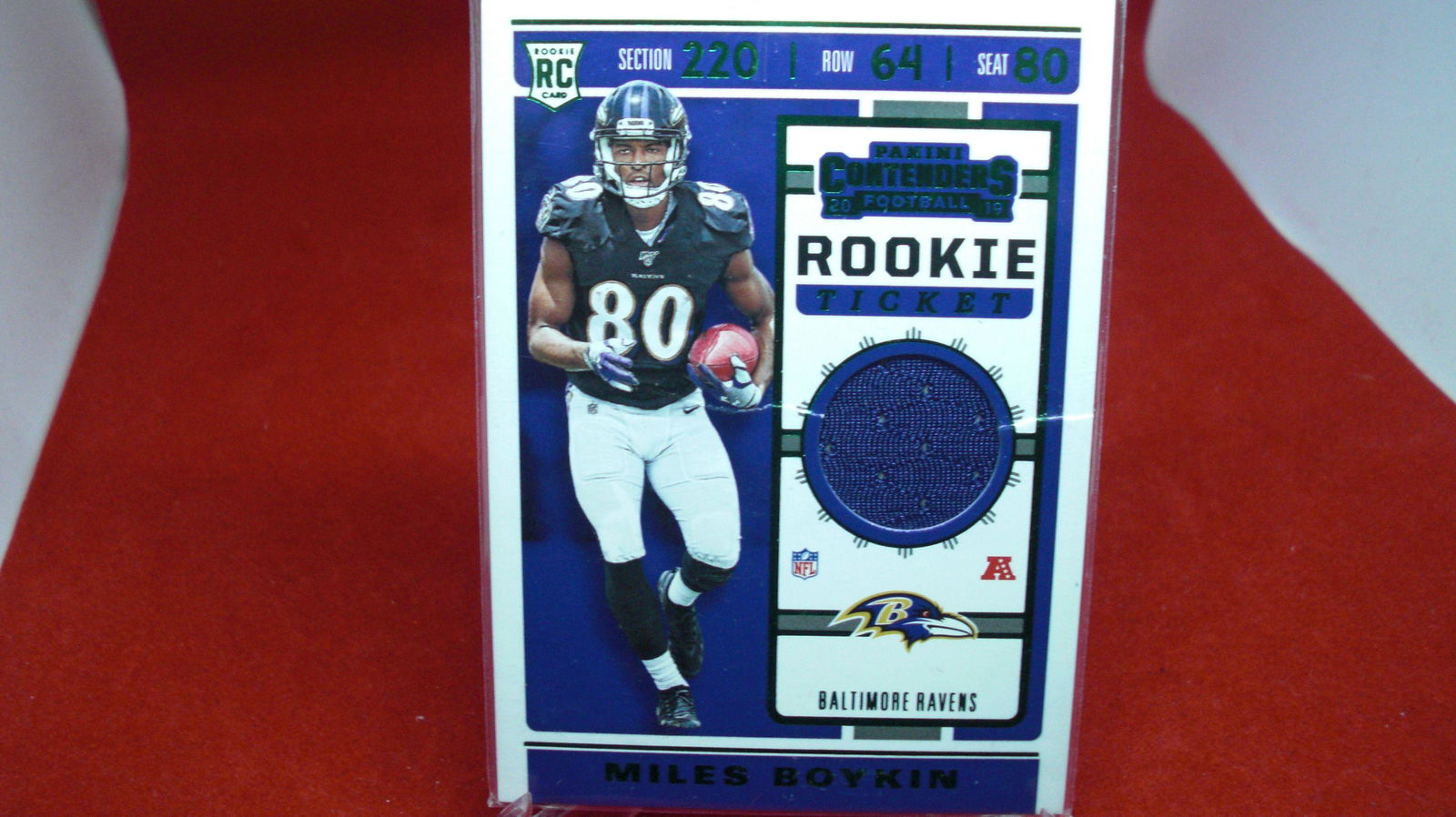 miles boykin jersey rookie (1 of 1)