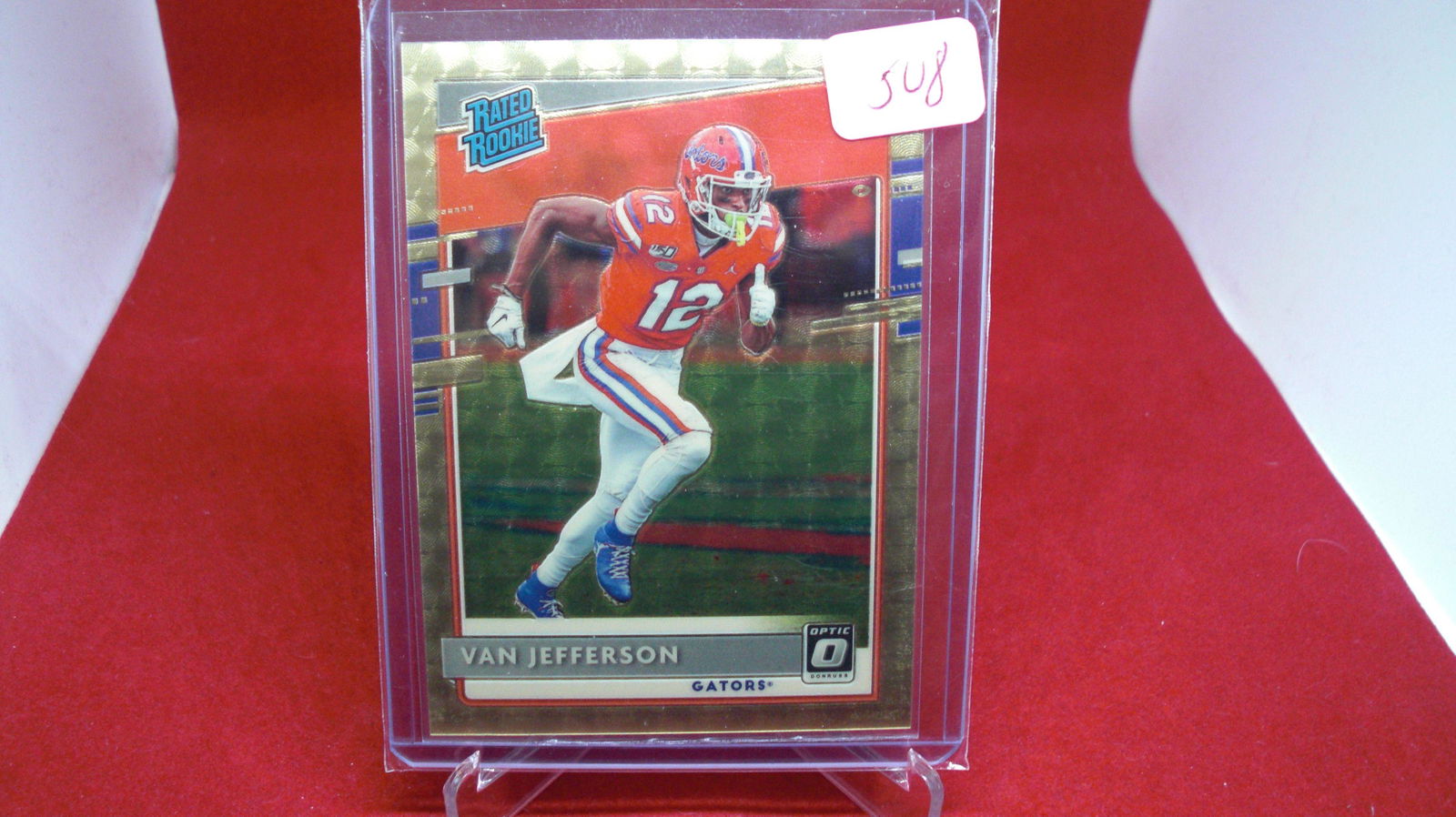 van jefferson rated rookie optic gold #1/1 (1 of 1)