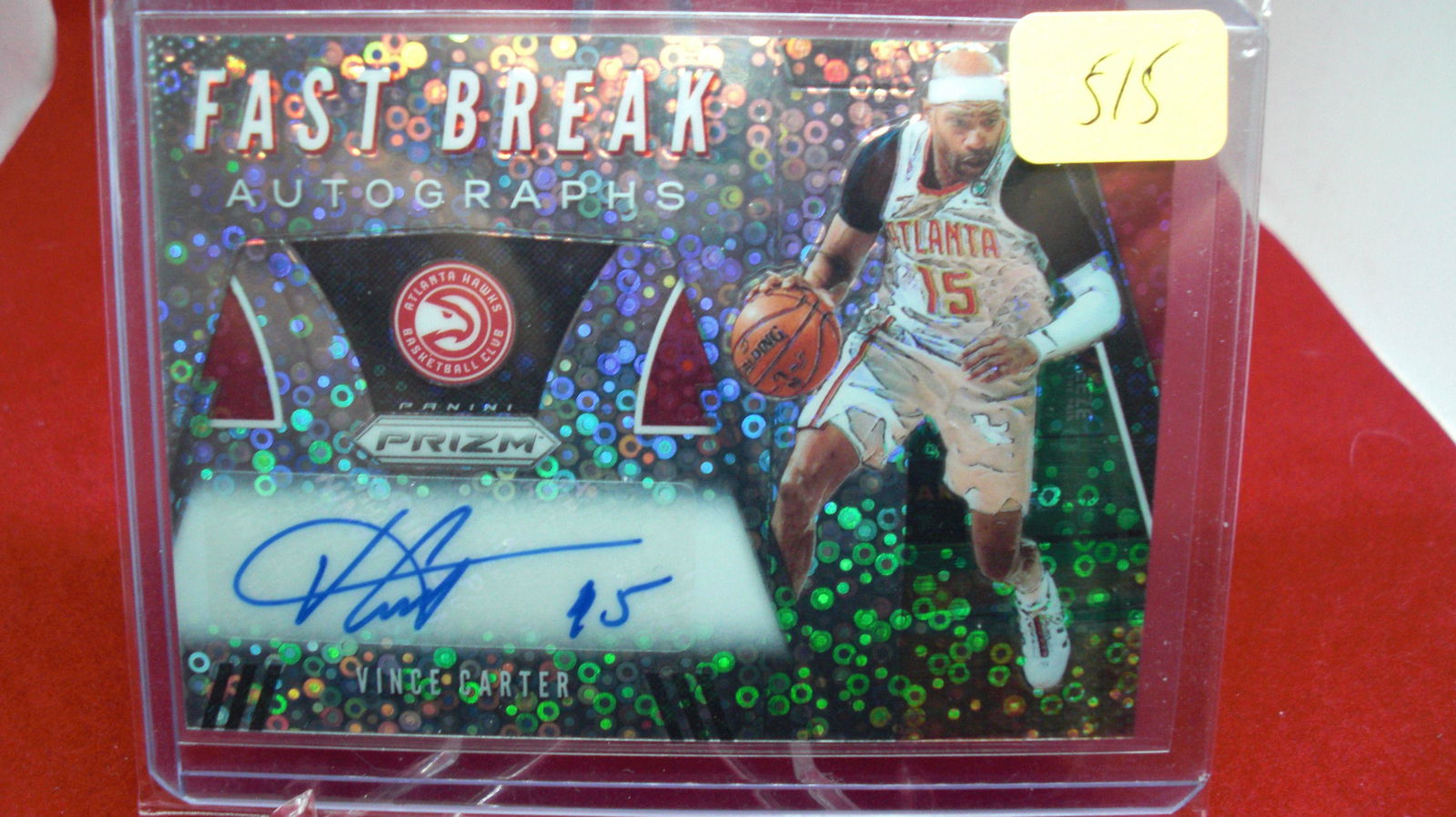 vince carter fast break signature shiney no.fb-vct (1 of 1)