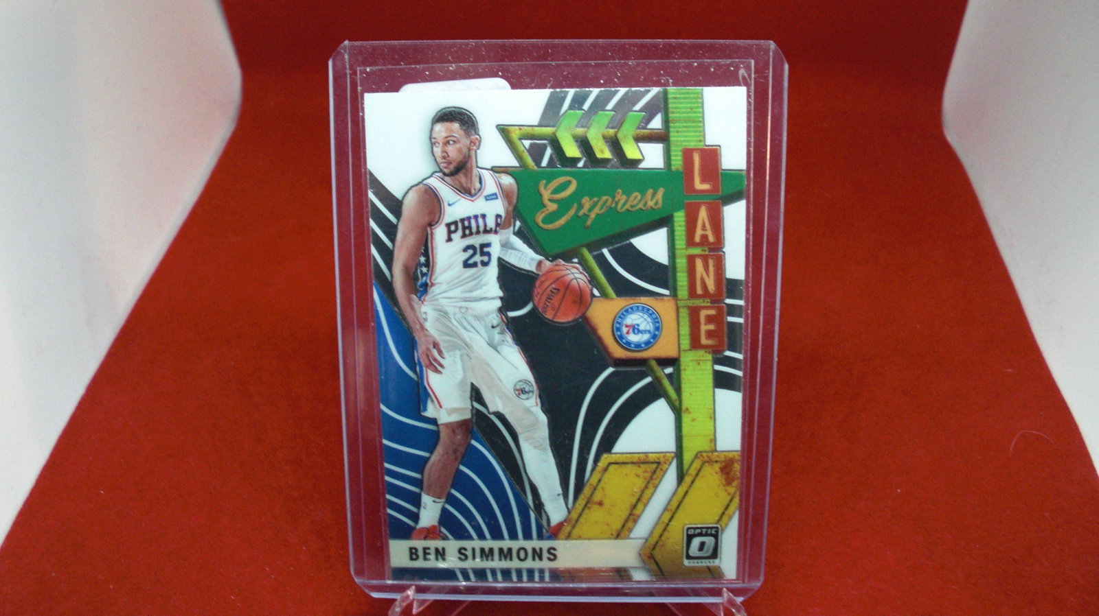 ben simmons opic: in top loader