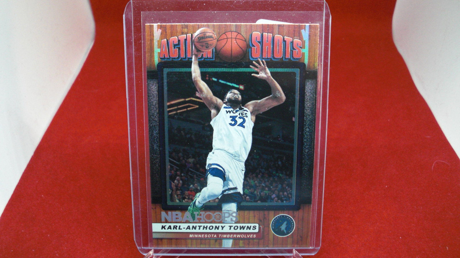 karl anthony towns: in top loader