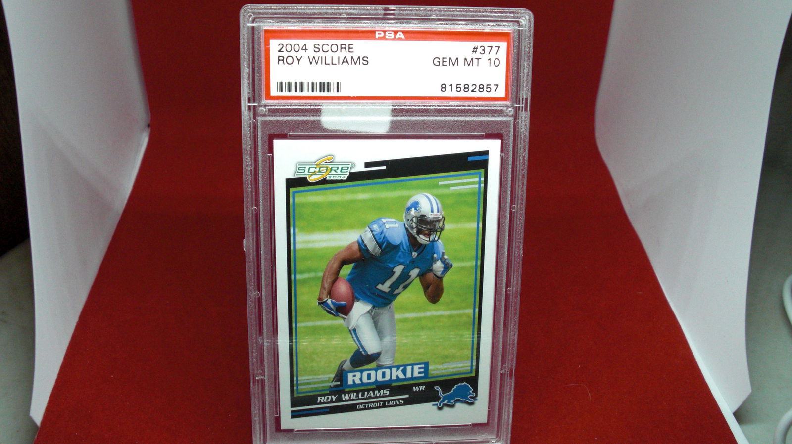 psa graded 2004 roy williams mint 10 (1 of 1)