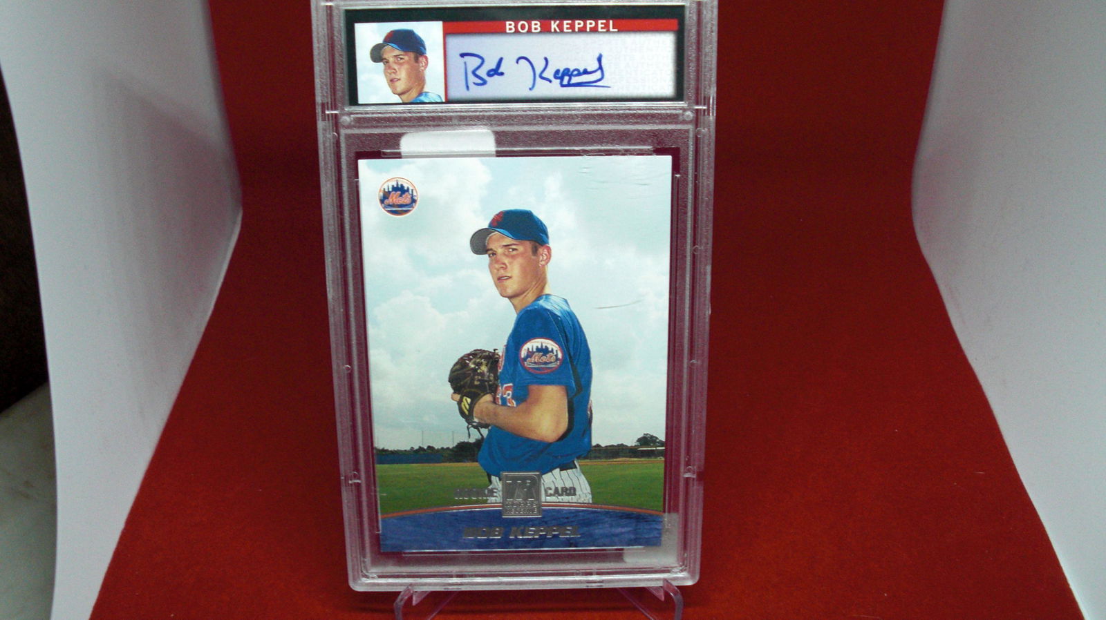 psa graded 2001 bob keppel signature mint 8 (1 of 1)