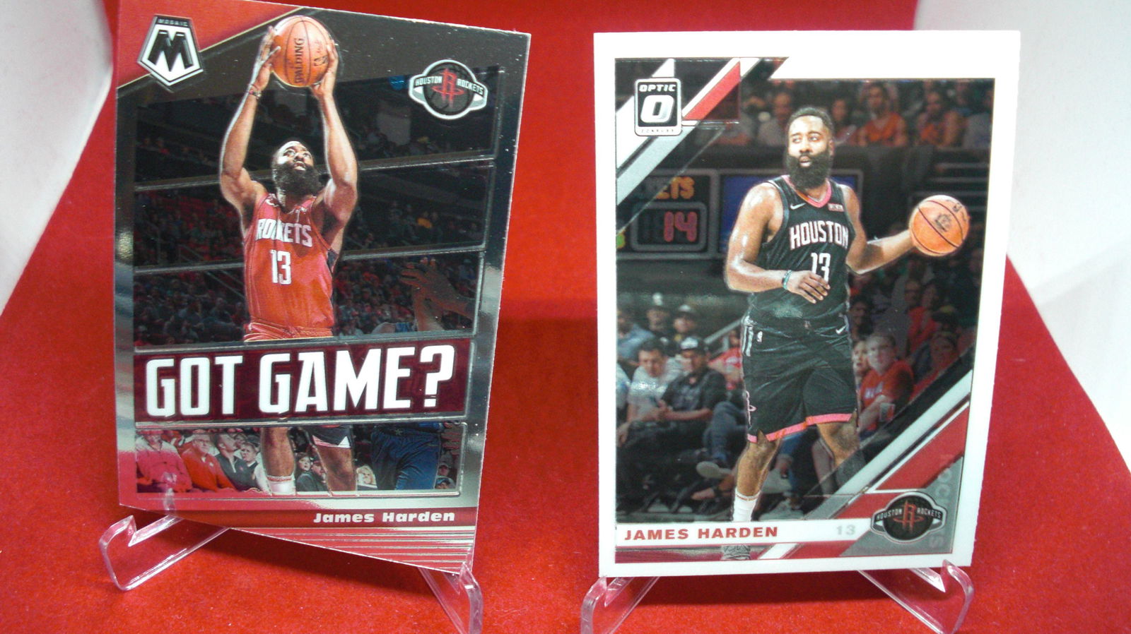 lot of 2 james harden cards (1 of 1)
