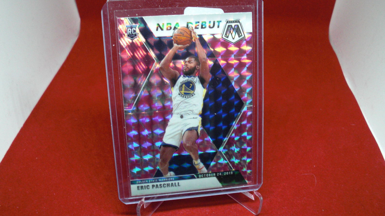 eric paschall rookie pink mosaic no.272 (1 of 1)