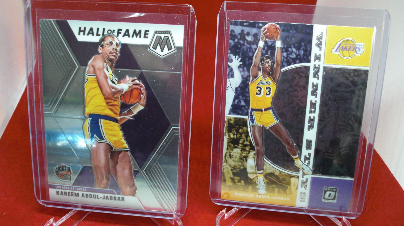 lot of 2 kareem abdul jabbar cards (1 of 1)