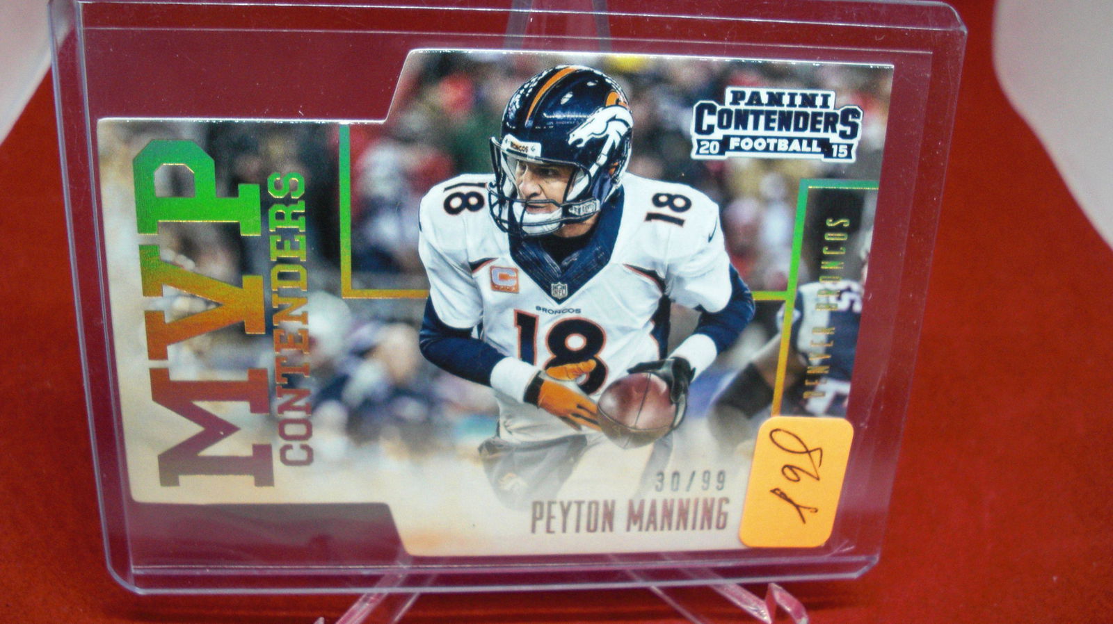 peyton manning die cut #30/99 (1 of 1)