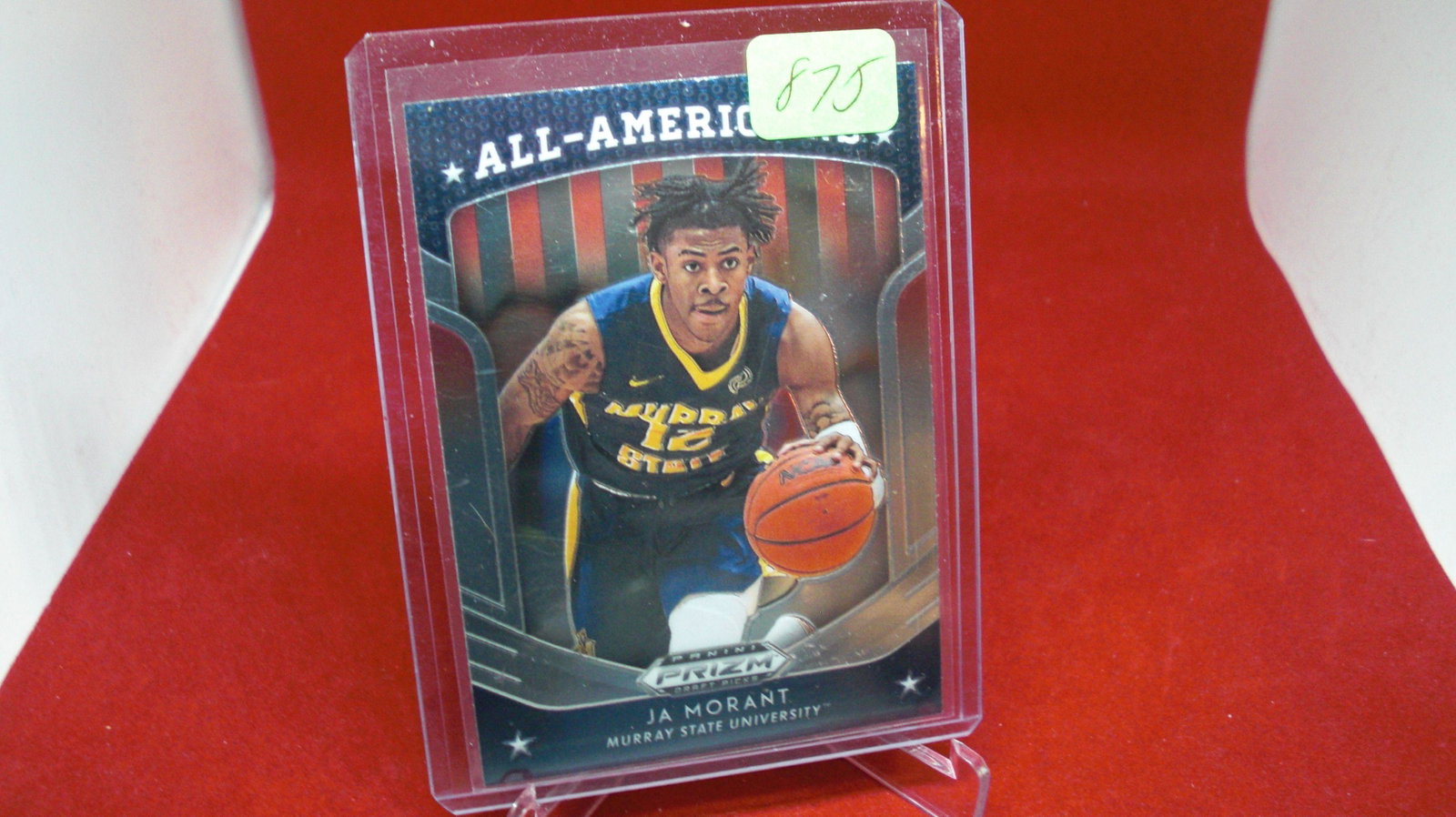 ja morant all american prizm: in top loader