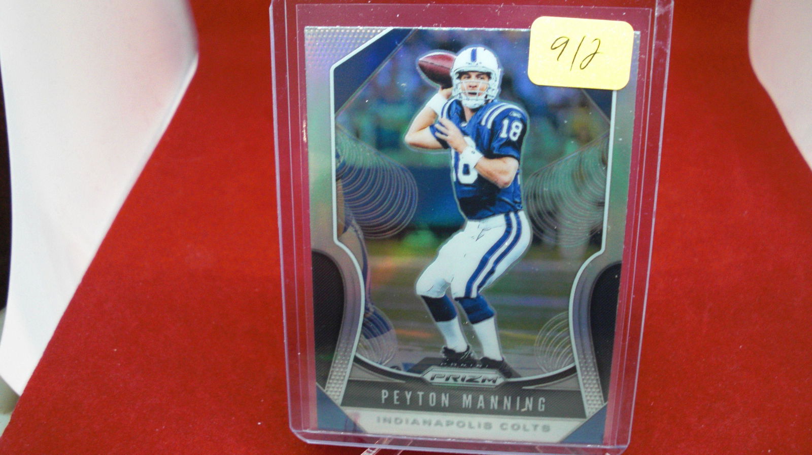 2019 peyton manning silver refractor no.142 (1 of 1)