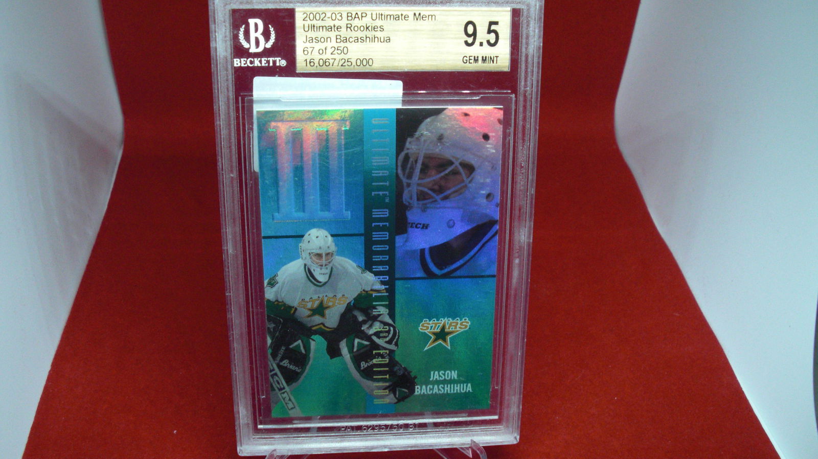beckett graded 2002 jason bacashihua mint 9.5 (1 of 1)