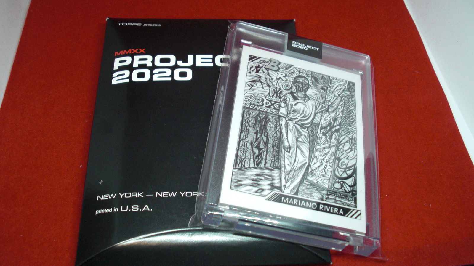 project 2020 mariano rivera in hard plastic case (1 of 1)
