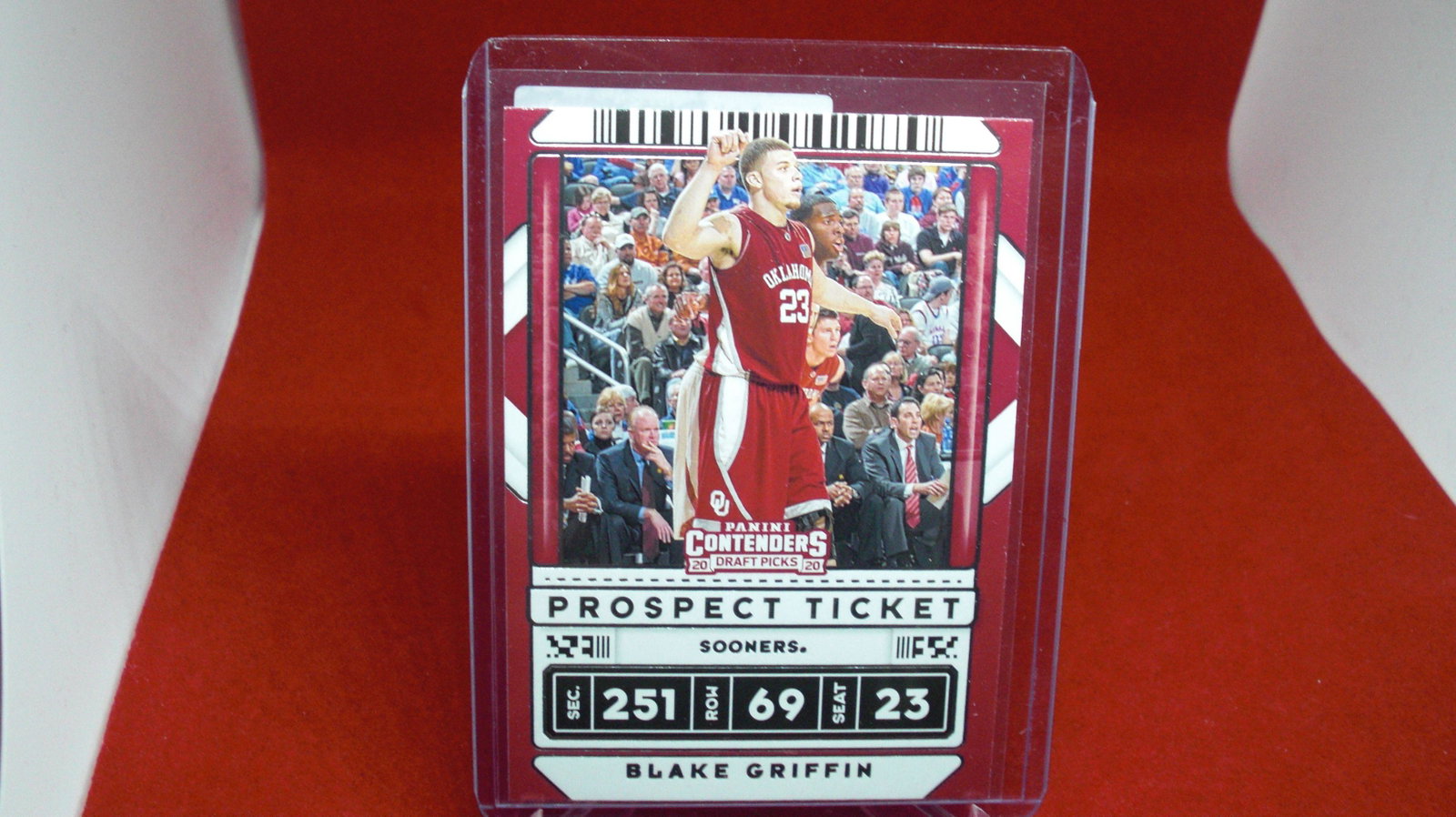 blake griffen prospect ticket: in top loader