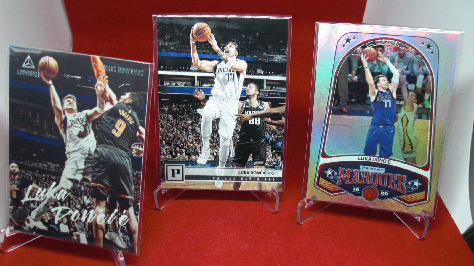 lot of 3 luka doncic card (1 of 1)