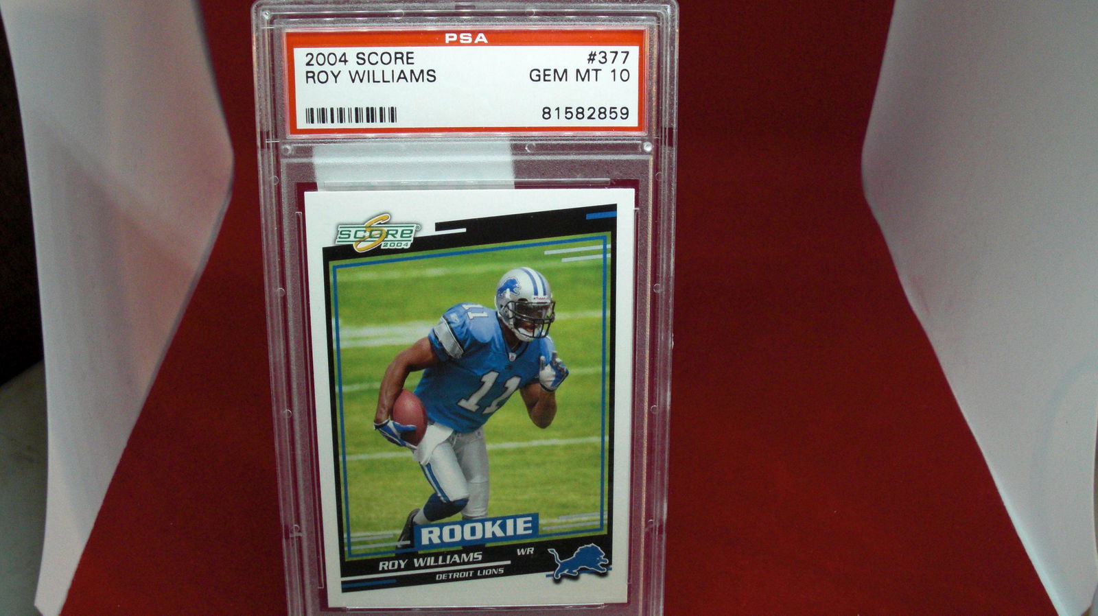 psa graded 2004 roy williams mint 10 (1 of 1)