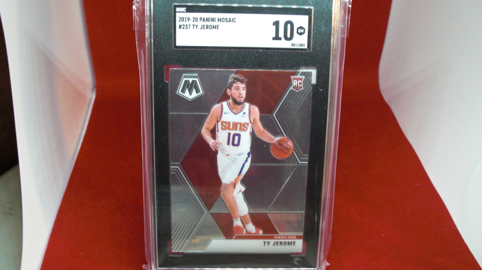 sgc graded 2019/2 ty jerome mint 10 rookie (1 of 1)