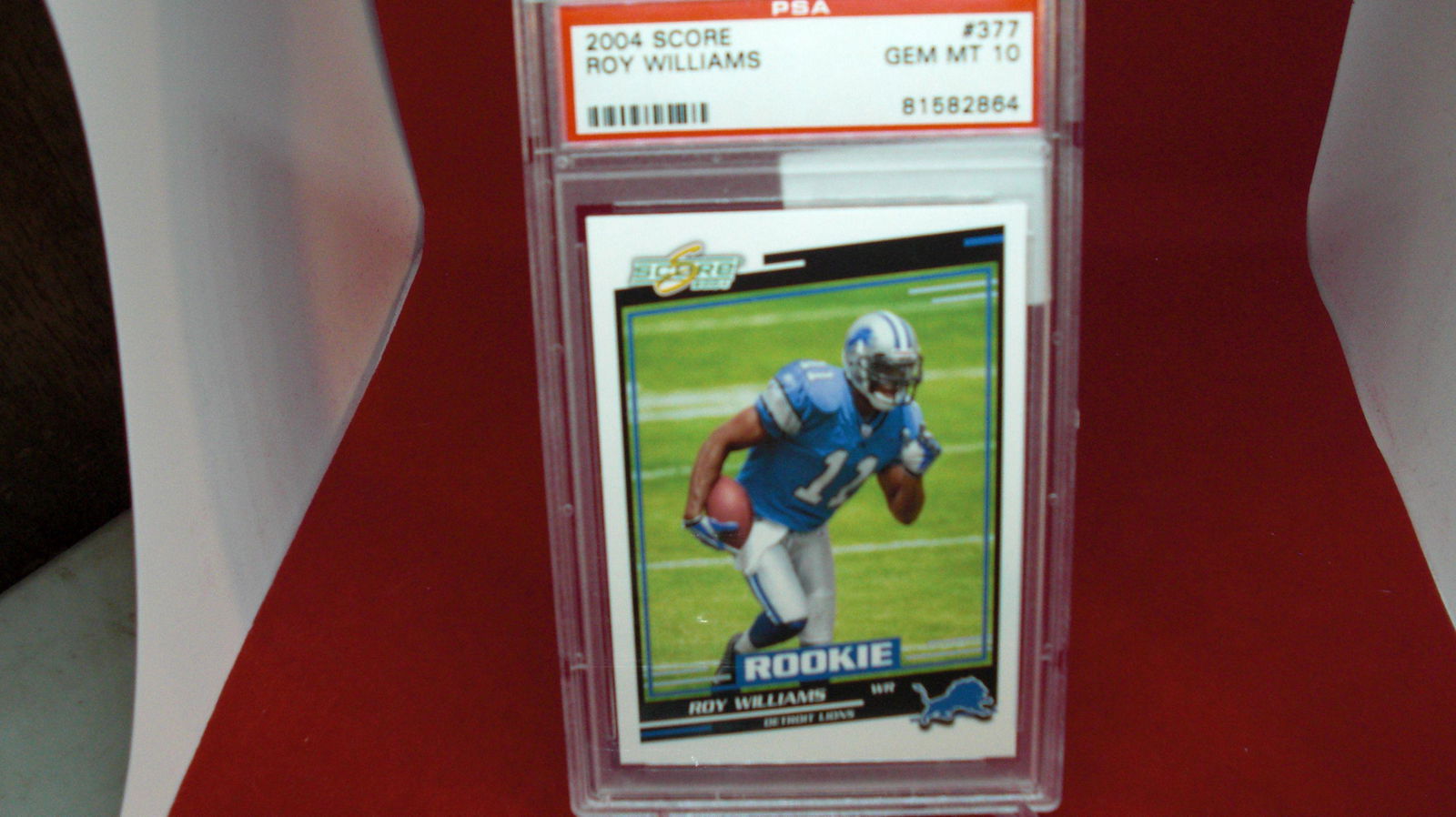 psa graded 2004 roy williams mint 10 (1 of 1)