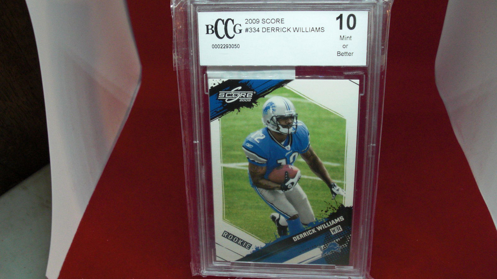 beckett graded derrick williams mint 10 (1 of 1)