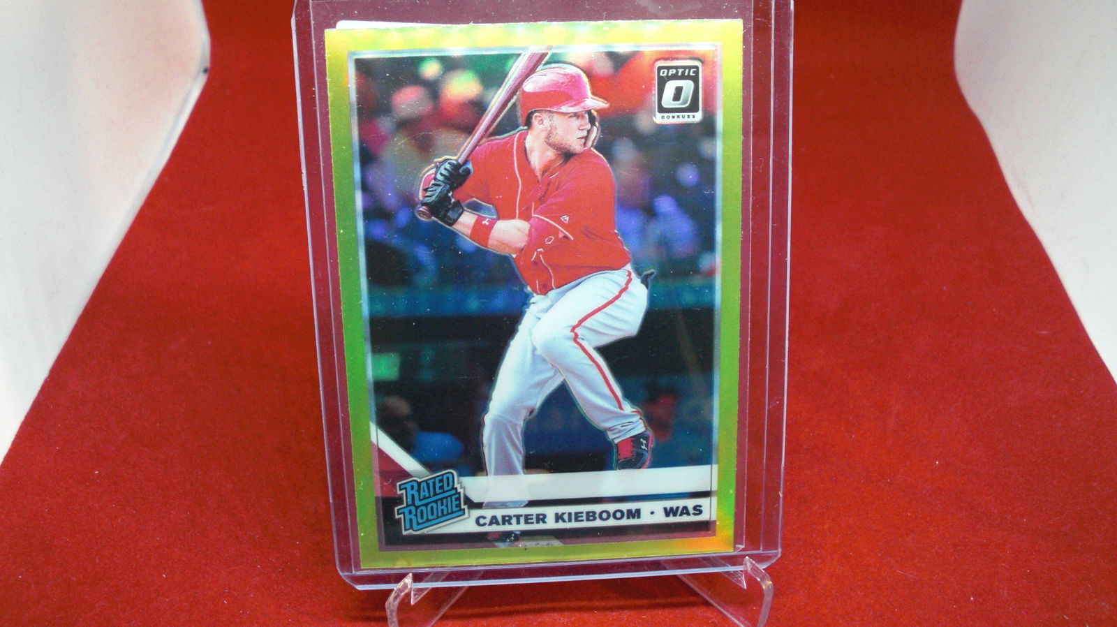 green carter kieboom rated rookie optic (1 of 1)