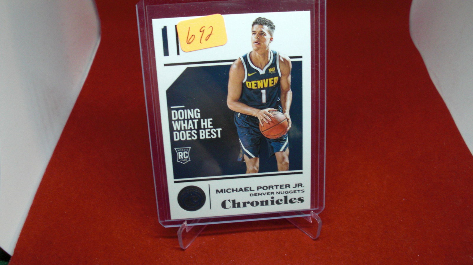 michael porter jr rookie: in top loader