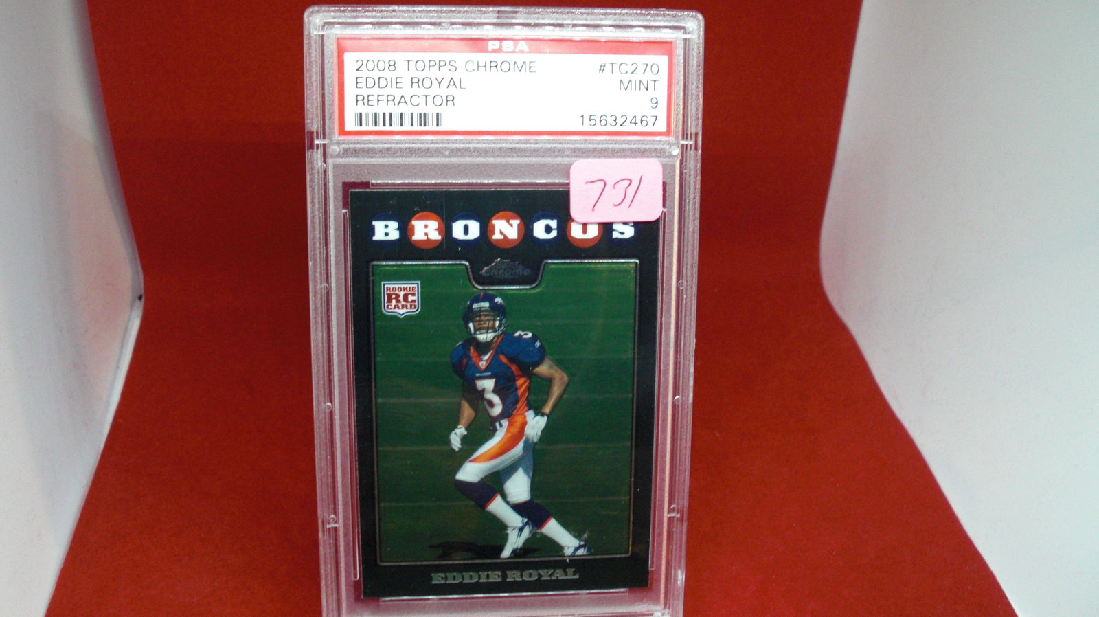 psa graded eddie royal refractor mint 9 (1 of 1)