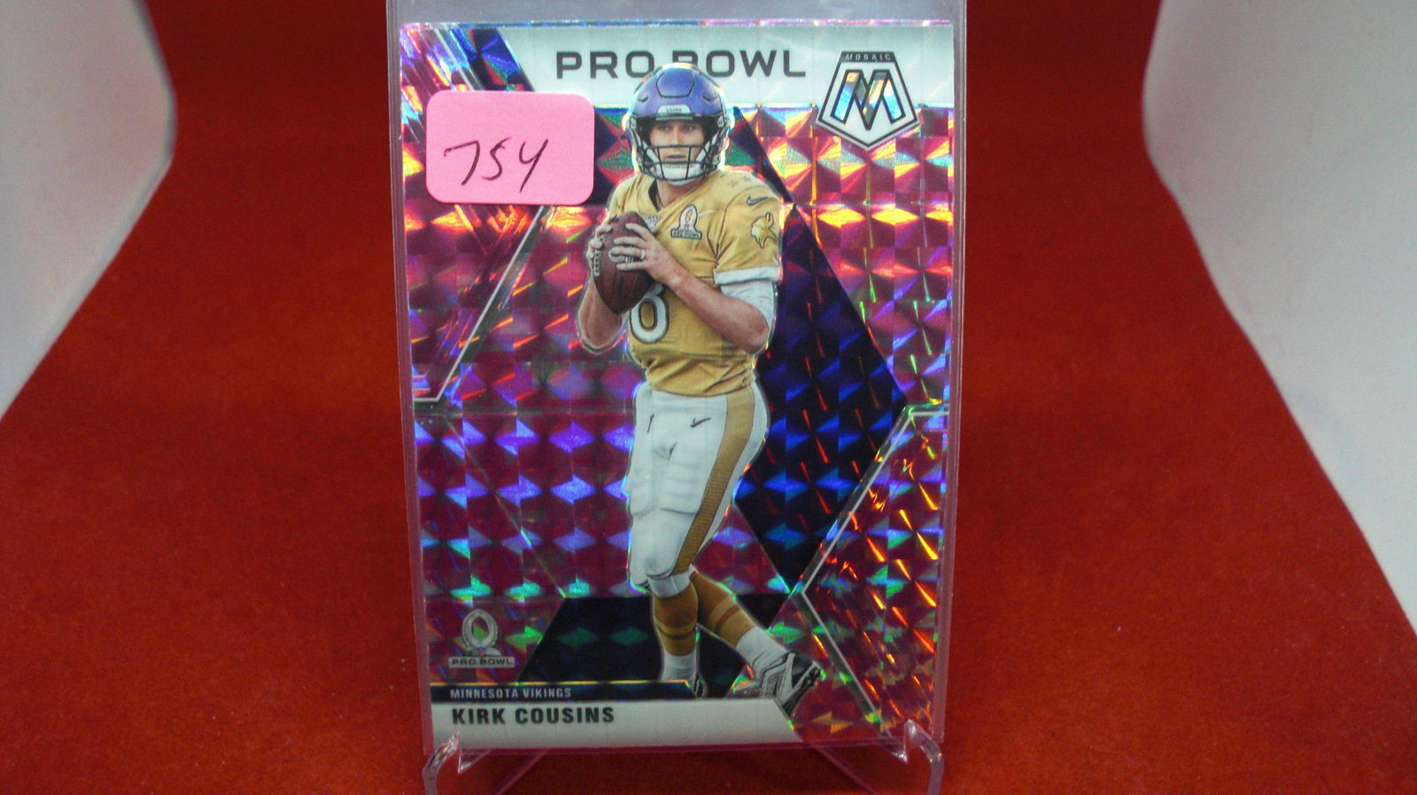 pink kirk cousins mosaic (1 of 1)