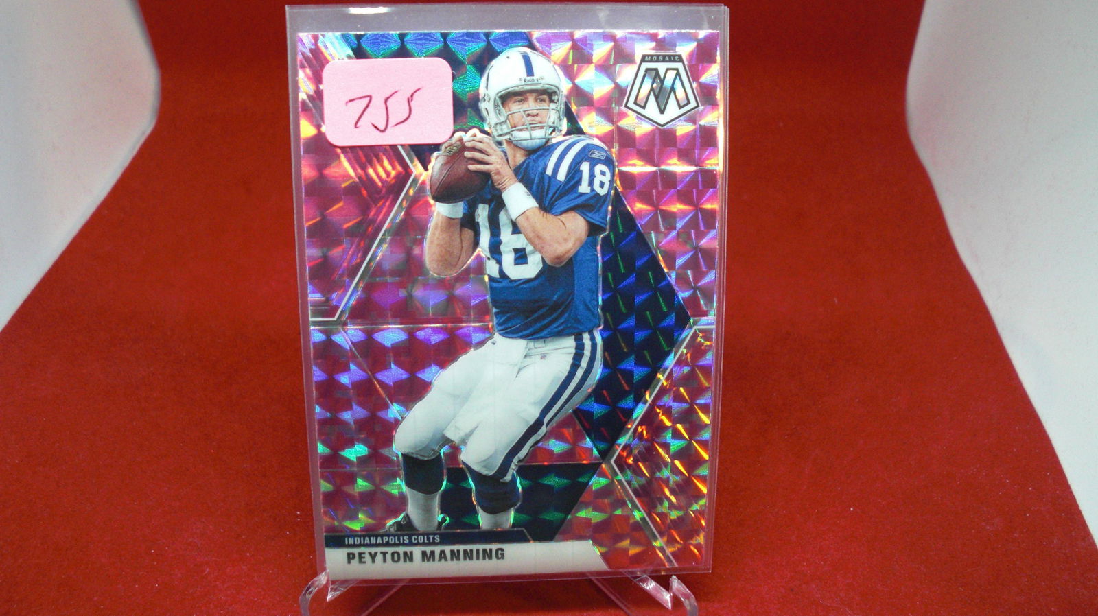 pink peyton manning mosaic (1 of 1)