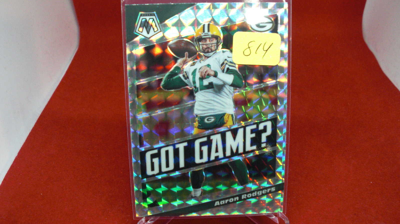 aaron rodgers shiney mosaic: packers