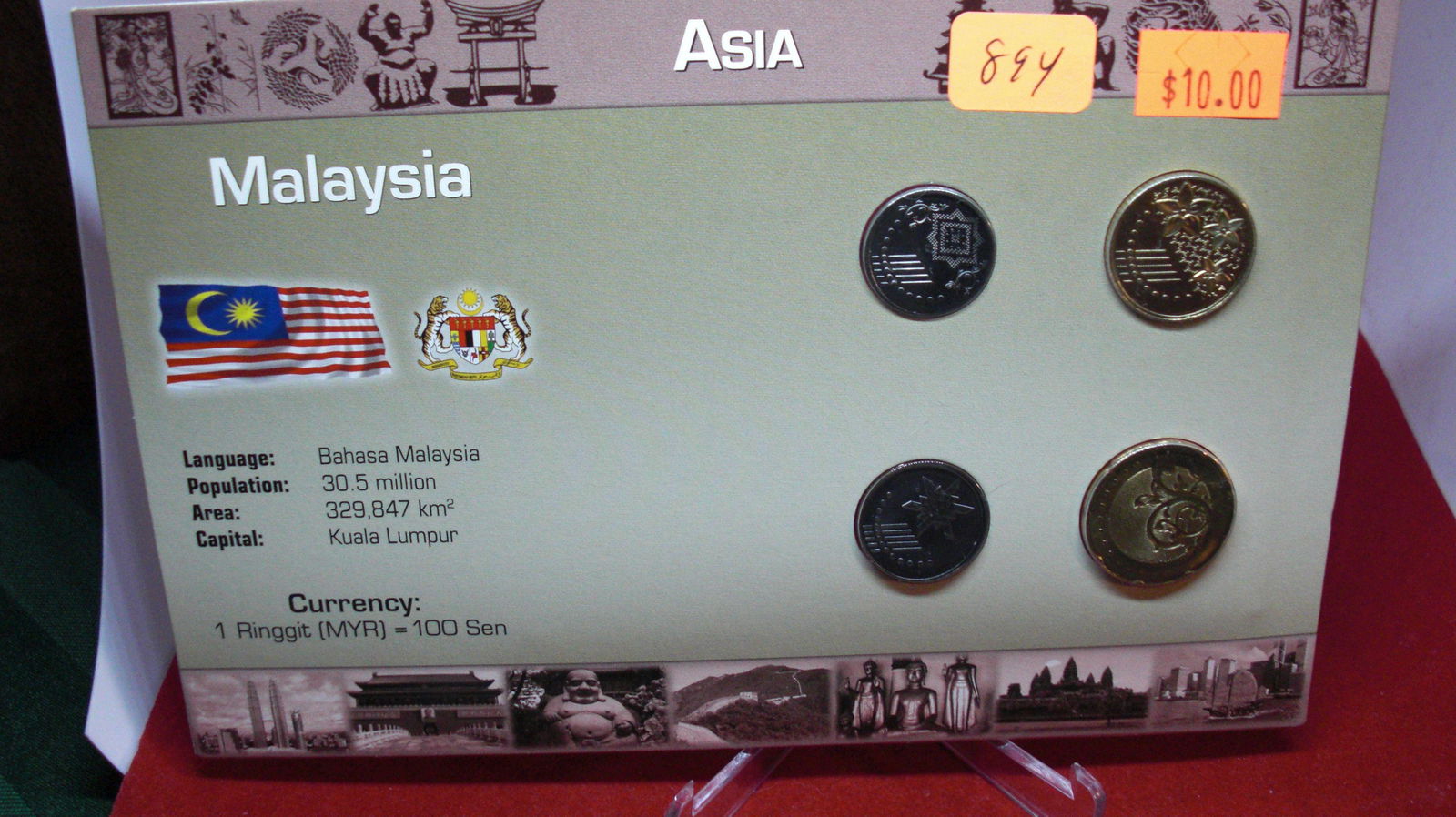malaysia coins on card (1 of 1)