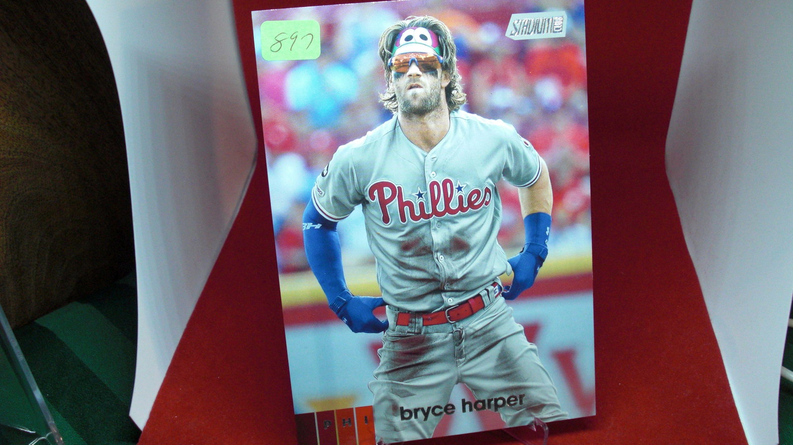 byrce harper large card obbh: philly