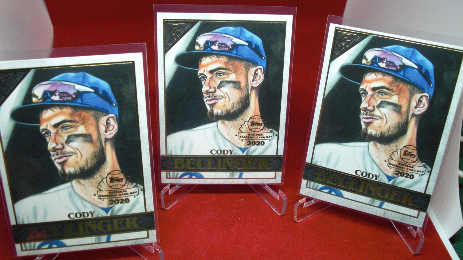 lot of 3 cody bellinger cards: bellinger
