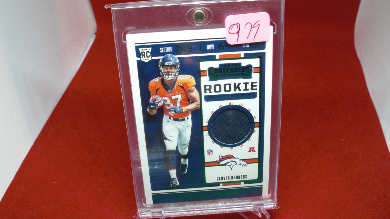 noah fant jersey rookie (1 of 1)