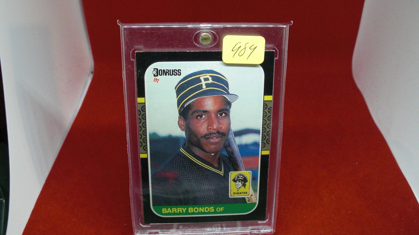 barry bonds #361: in hard plastic case