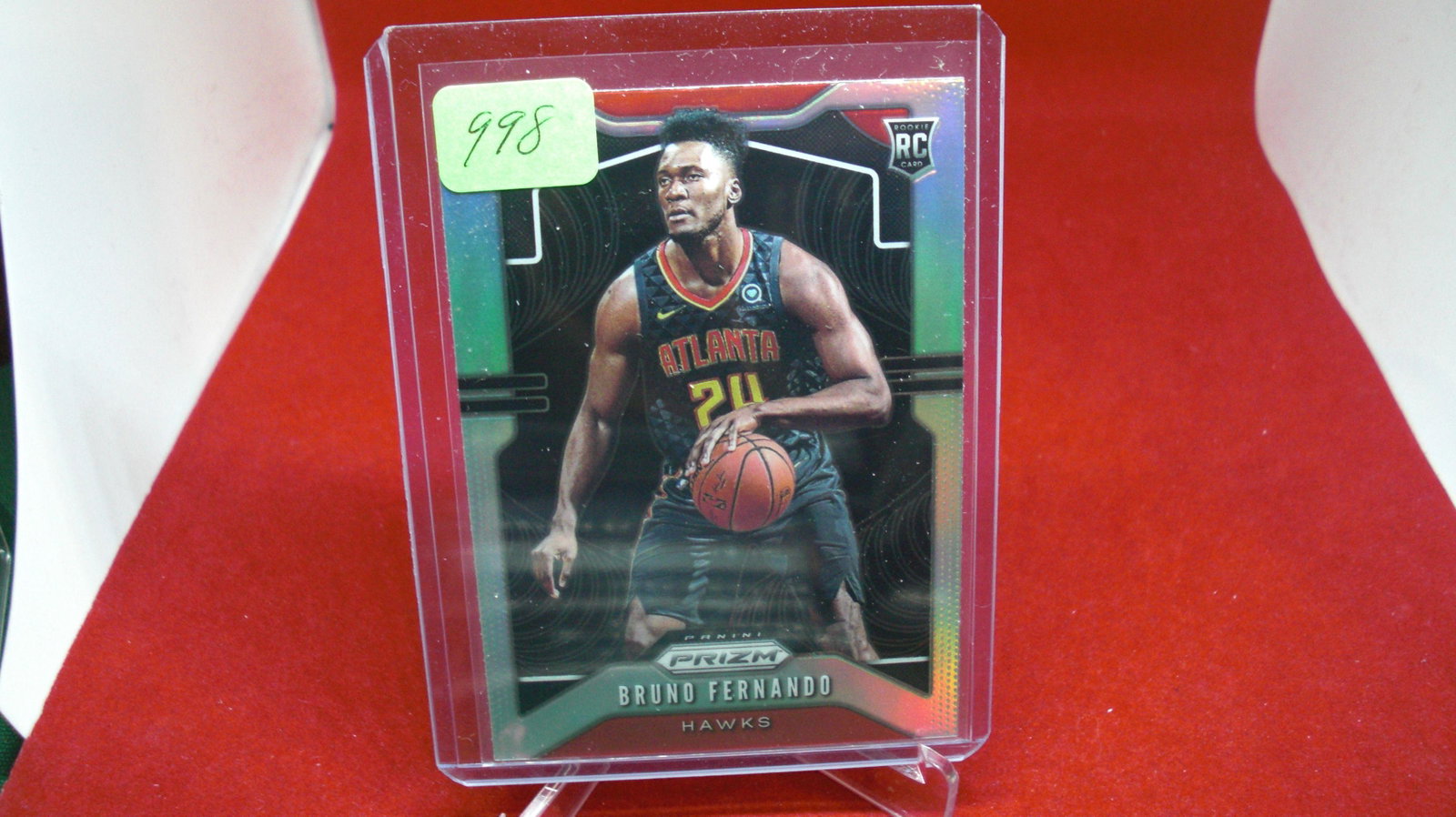 bruno fernando rookie: in top loader