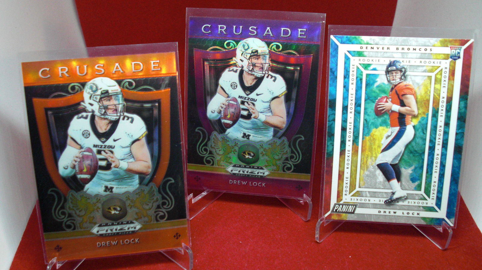 lot of 3 drew lock cards (1 of 1)