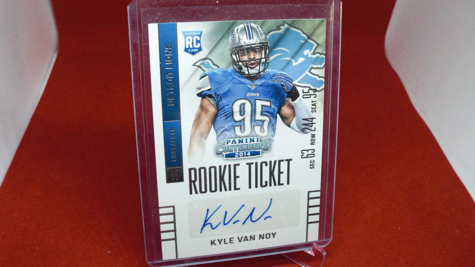 kyle van noy signature rookie (1 of 1)