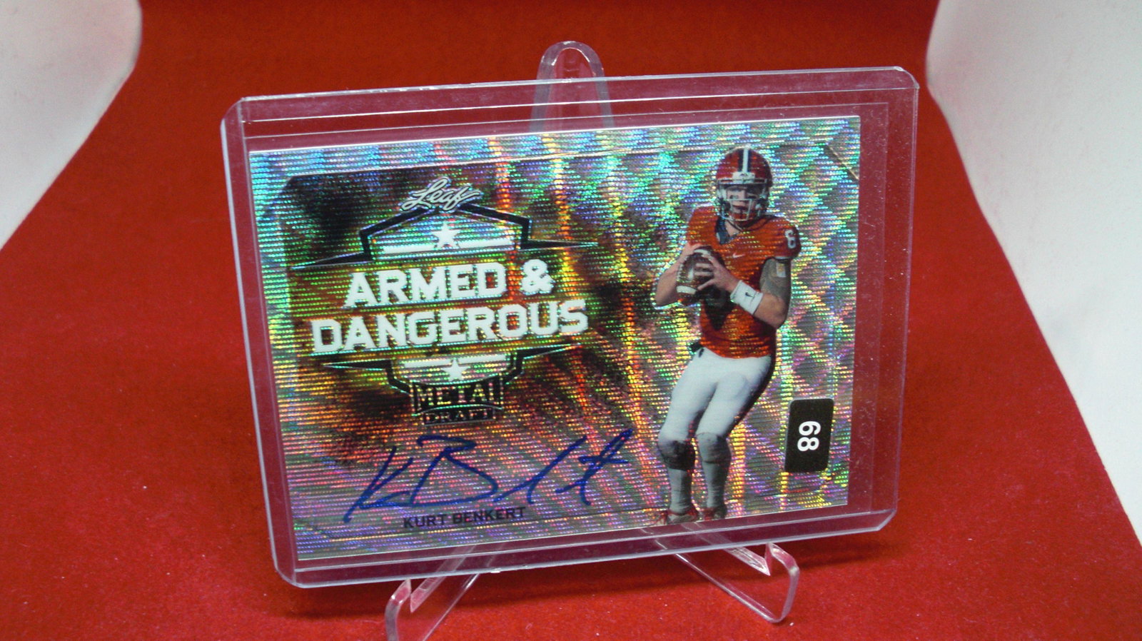 kurt benkert metal draft armed and dangerous: in top loader