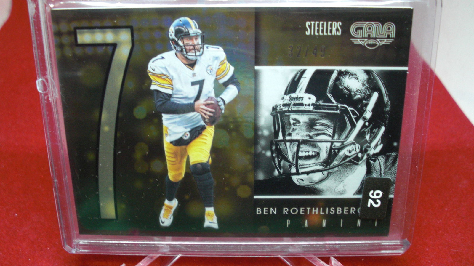 ben roethlisberger #32/49: in top loader