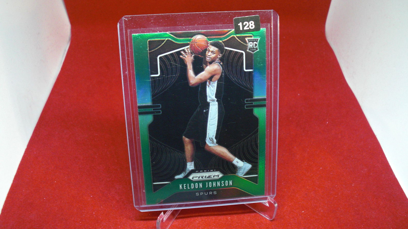 keldon johnson rookie green prizm no.273 (1 of 1)