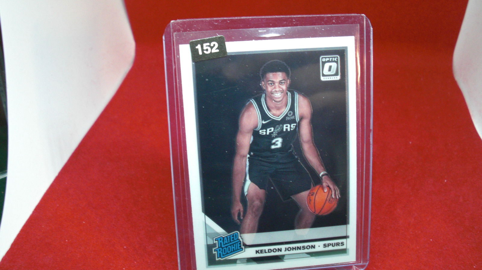 keldon johnson rated rookie optic no.186 (1 of 1)