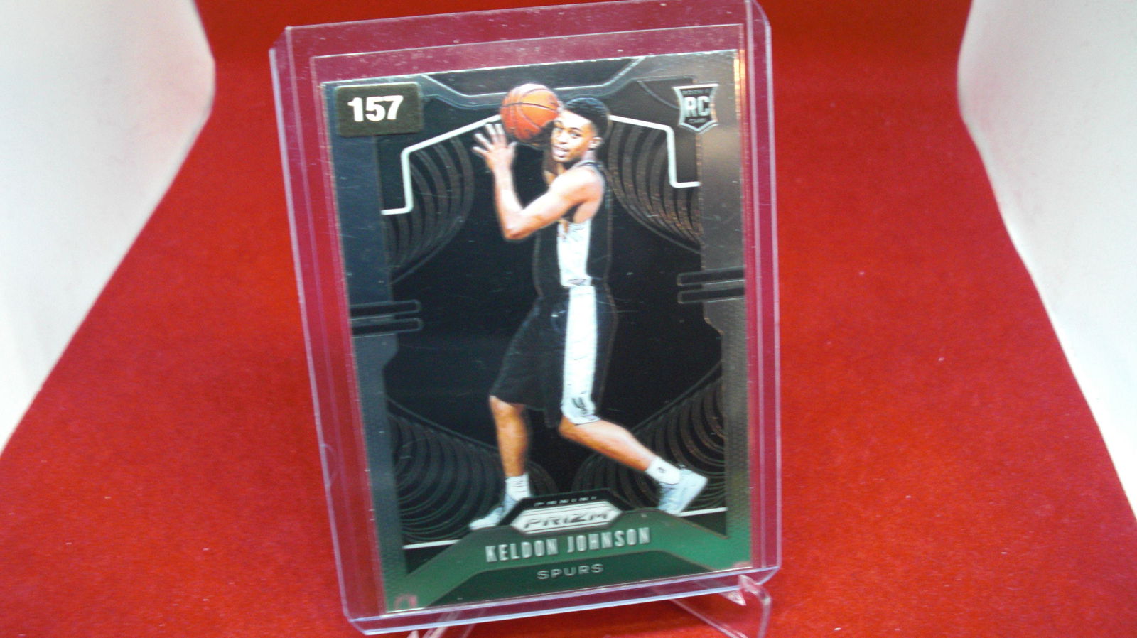 keldon johnson rookie prizm  no.273 (1 of 1)