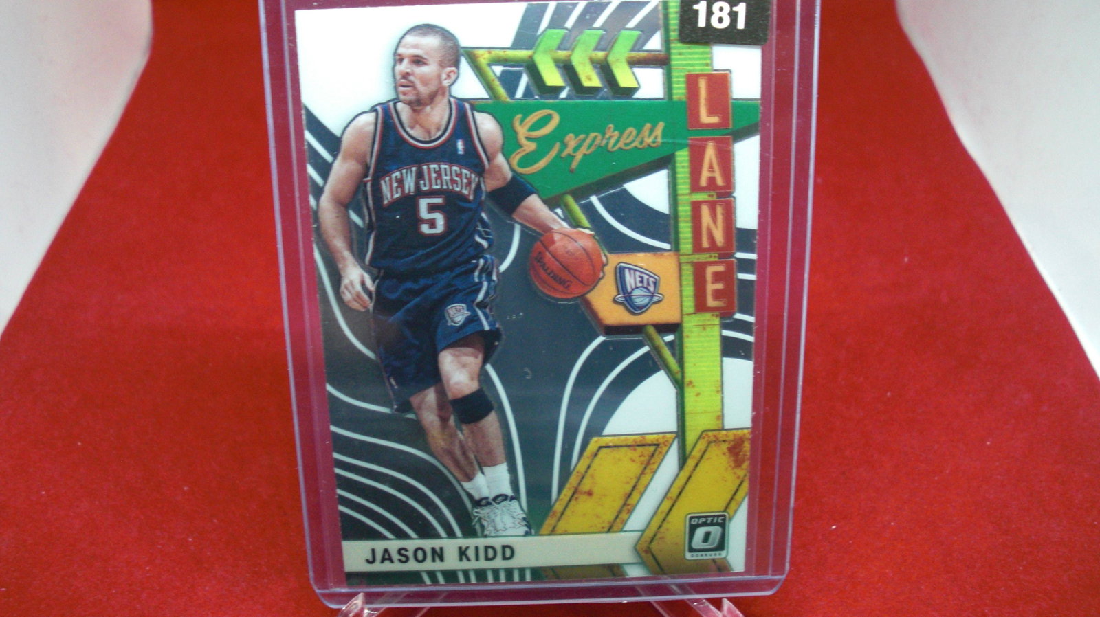 jason kidd express lane optic: in top loader