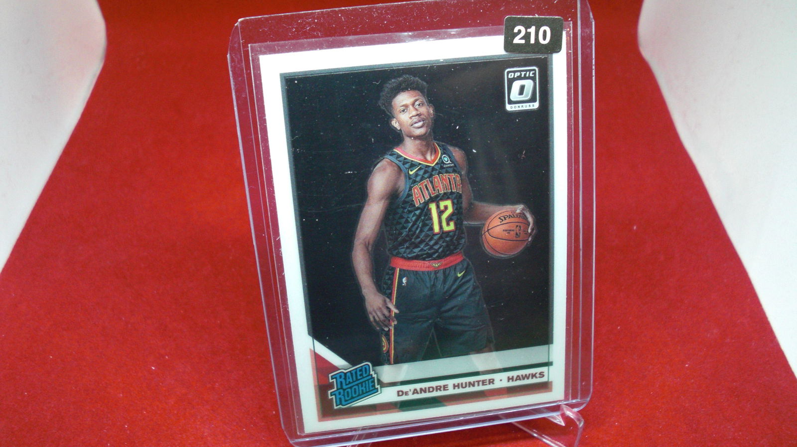de'andre hunter rated rookie optic no.198 (1 of 1)