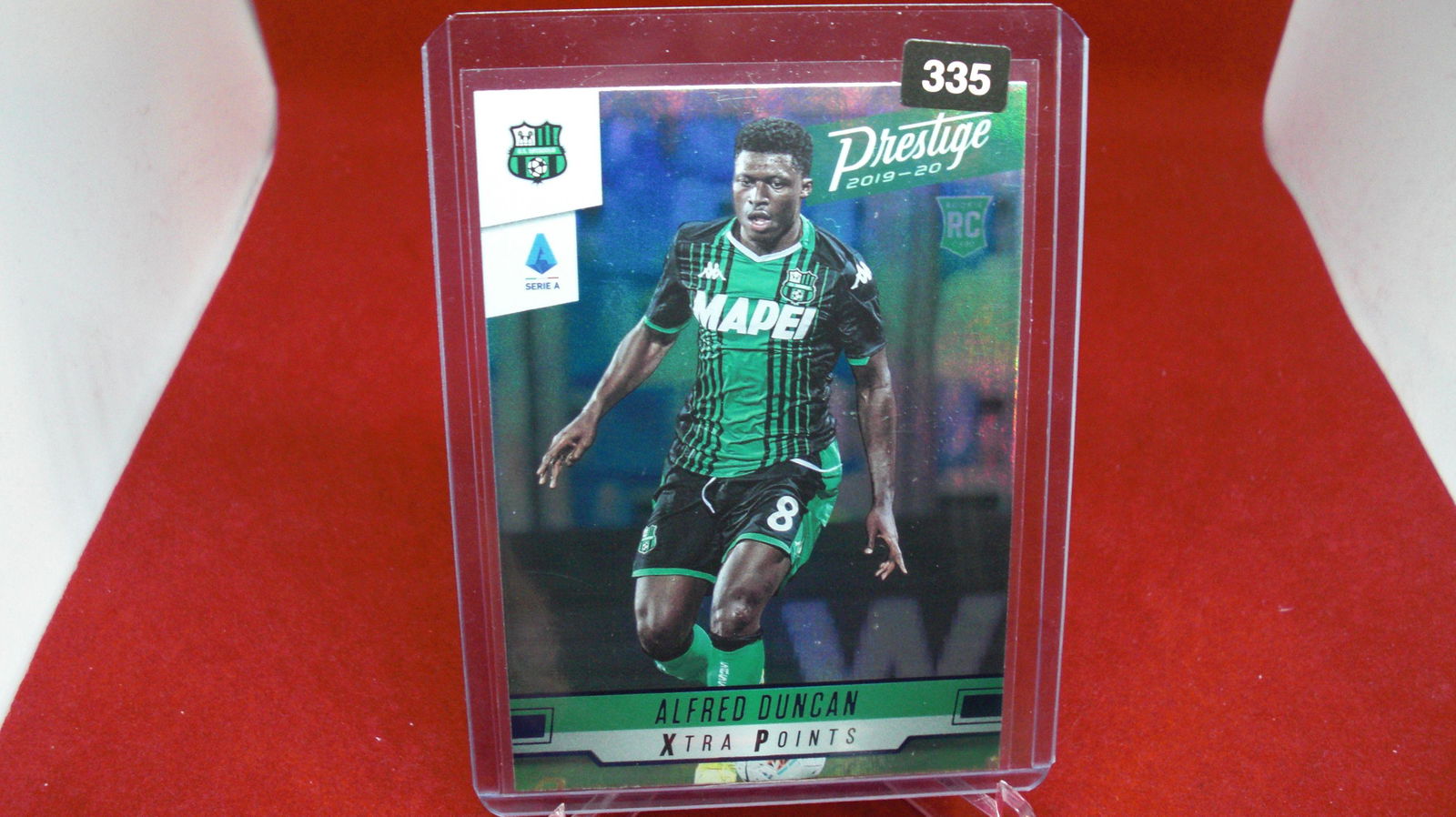 alfred duncan rookie green no.296 (1 of 1)
