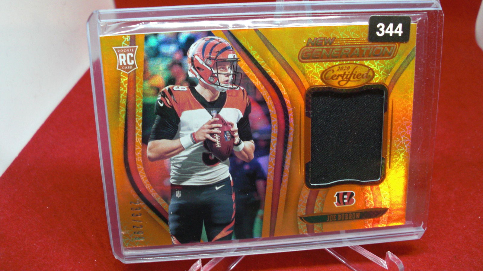 joe burrow rookie orange #233/299 (1 of 1)
