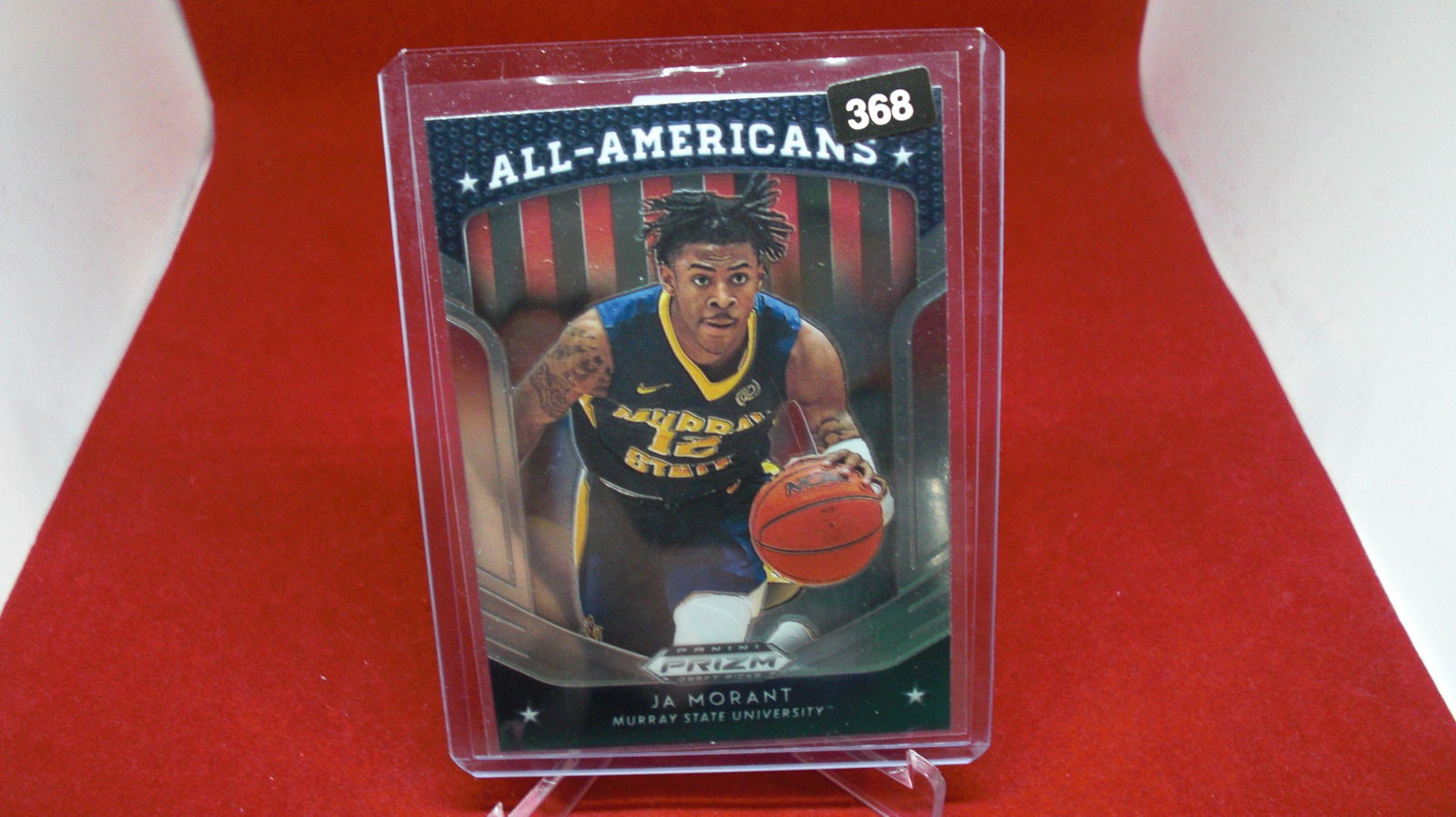 ja morant all american prizm: in top loader