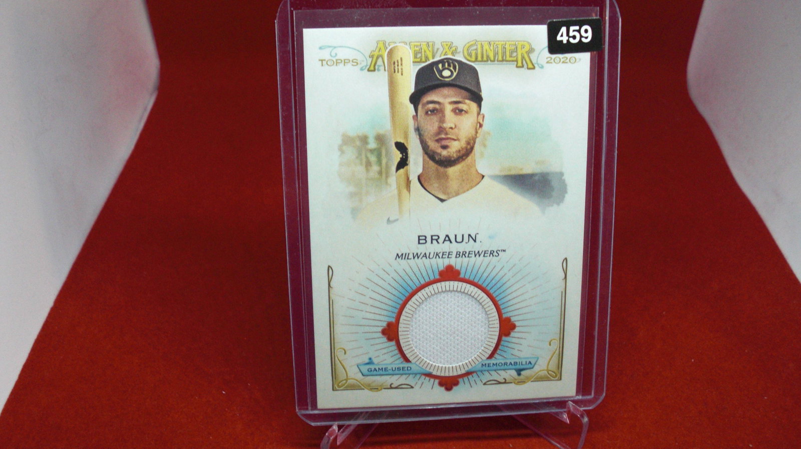 braun milwaukee brewers jersey: in top loader