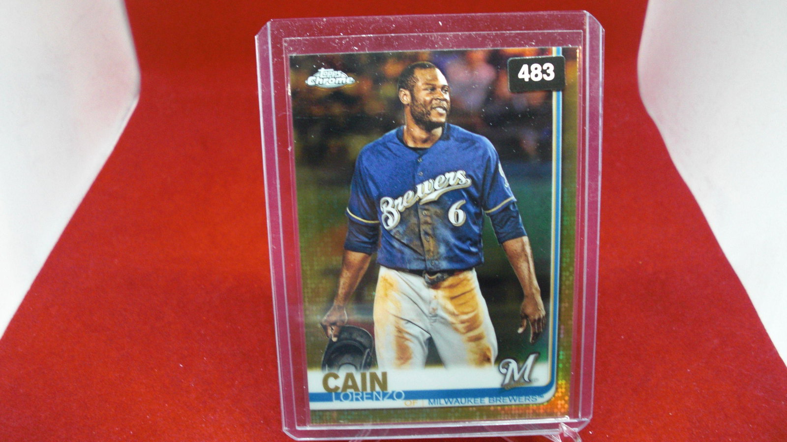 lorenzo cain #10/50: in top loader