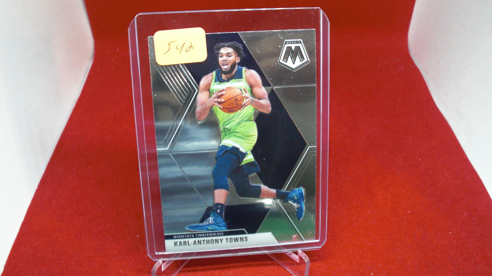karl anthony towns mosaic: in top loader
