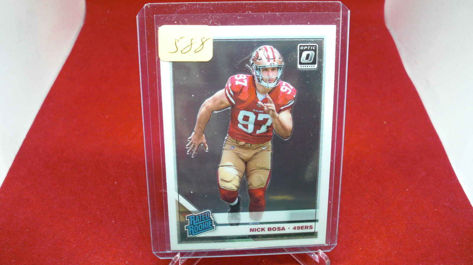 nick bosa rated rookie optic no.168 (1 of 1)