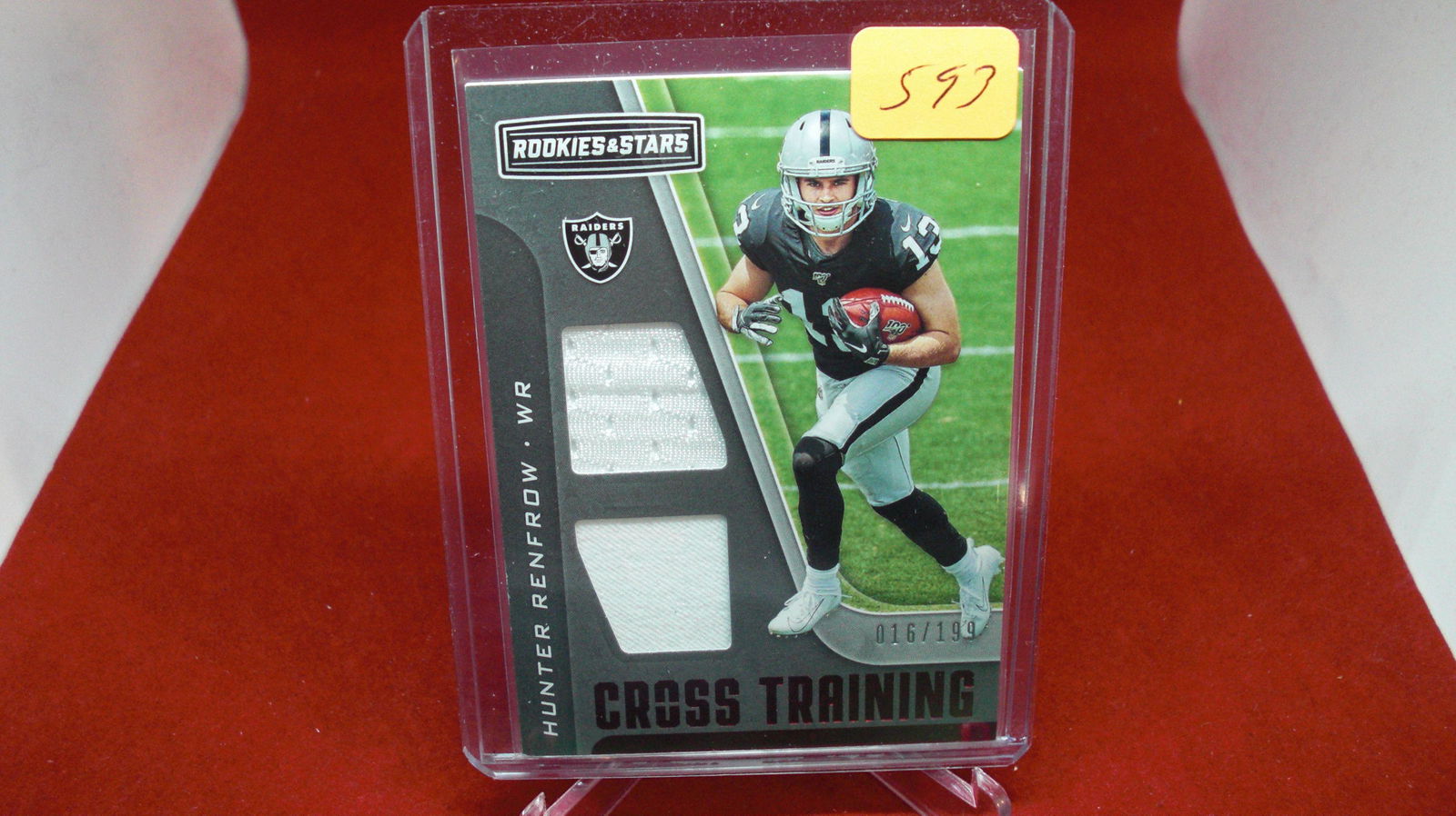 hunter renfrow jersey #016/199 (1 of 1)